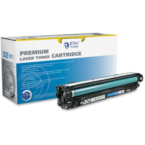 Elite Image Remanufactured Laser Toner Cartridge - Alternative for HP 651A - Black - 1 Each