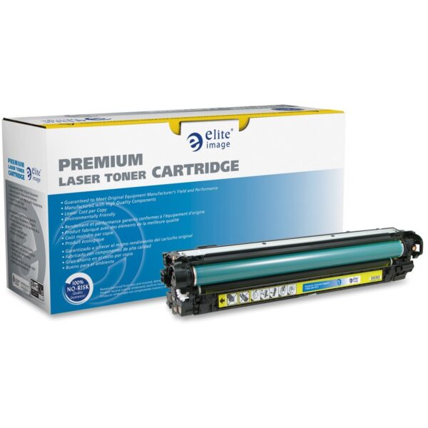 Elite Image Remanufactured Laser Toner Cartridge - Alternative for HP 651A - Yellow - 1 Each