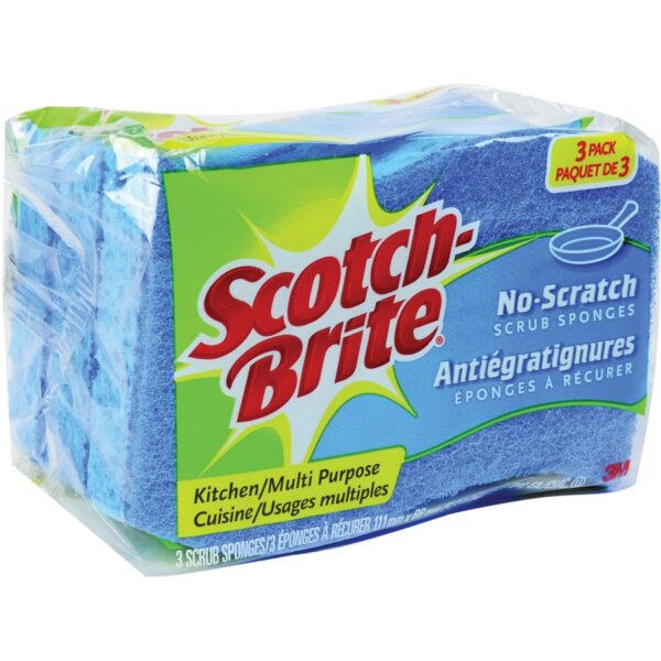 Scotch-Brite No Scratch Scrub Sponges - Image 3