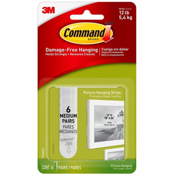 Command Medium Picture Hanging Strips