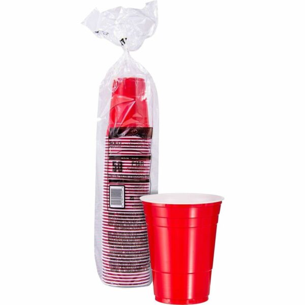 Solo 16 oz Plastic Cold Party Cups