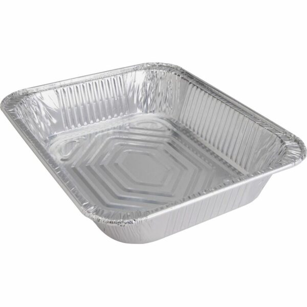 Genuine Joe Half-size Disposable Aluminum Pan - Image 3