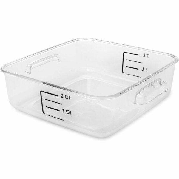 Rubbermaid Commercial Space Saving Square Container