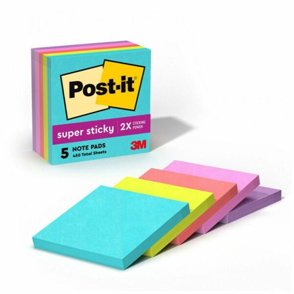 Post-it® Super Sticky Notes - Supernova Neons Color Collection