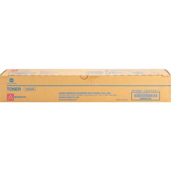 Konica Minolta Original Laser Toner Cartridge - Magenta - 1 Each