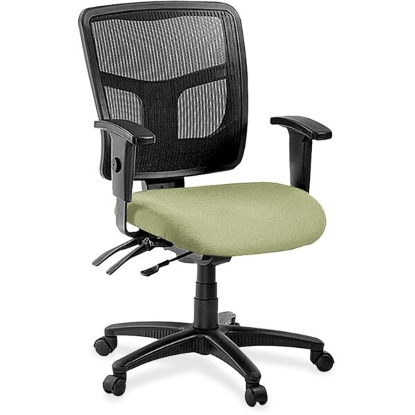 Lorell ErgoMesh Series Managerial Mesh Mid-Back Chair