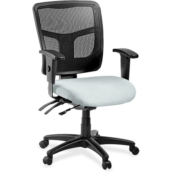 Lorell ErgoMesh Series Managerial Mesh Mid-Back Chair