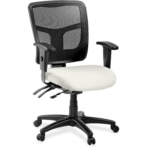 Lorell ErgoMesh Series Managerial Mesh Mid-Back Chair