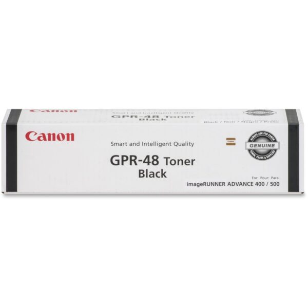 Canon GPR-48 Original Laser Toner Cartridge - Black - 1 Each