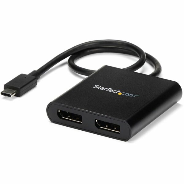 StarTech.com USB-C to DisplayPort Multi-Monitor Splitter - 2-Port MST Hub