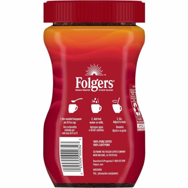 Folgers® Instant Classic Roast Coffee - Image 3