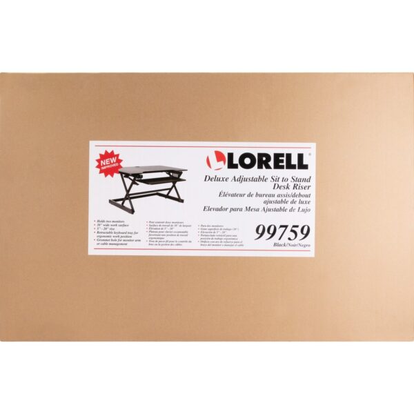 Lorell Deluxe Adjustable Desk Riser - Image 2