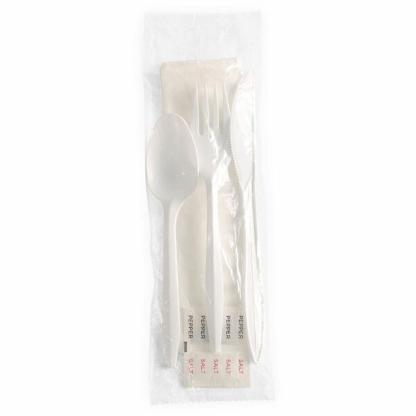 Genuine Joe 6-Piece Fork/Knife/Spoon Utensil Kit