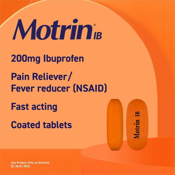 Motrin IB Ibuprofen Tablets - Image 2