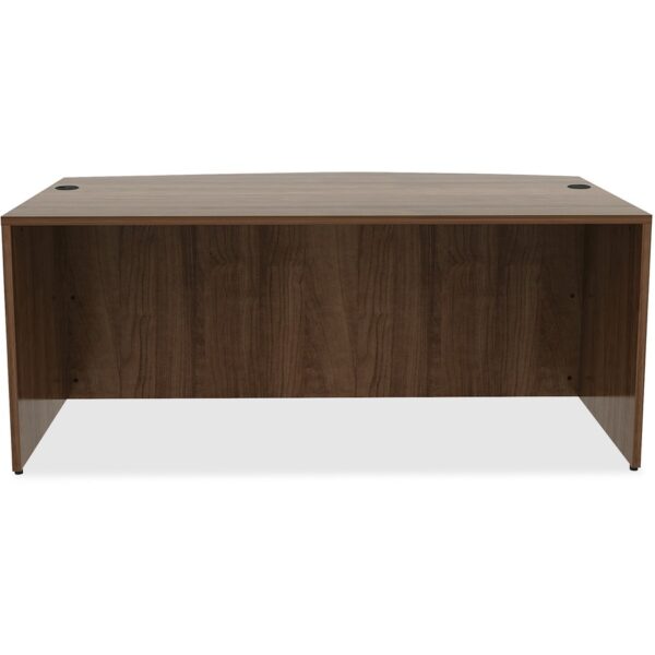 Lorell Essentials Series Bowfront Desk Shell - Image 3