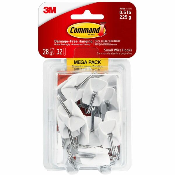 Command Small Wire Hooks Mega Pack