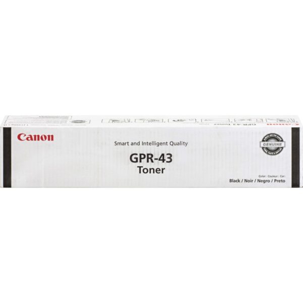 Canon GPR-43 Original Laser Toner Cartridge - Black - 1 Each