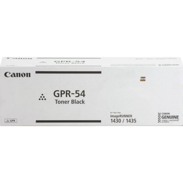 Canon GPR-54 Original Laser Toner Cartridge - Black - 1 Each