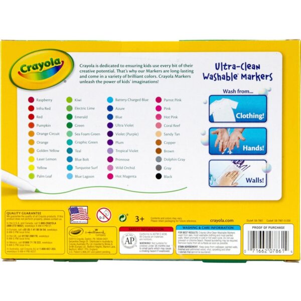 Crayola Ultra-Clean Washable Markers - Image 4