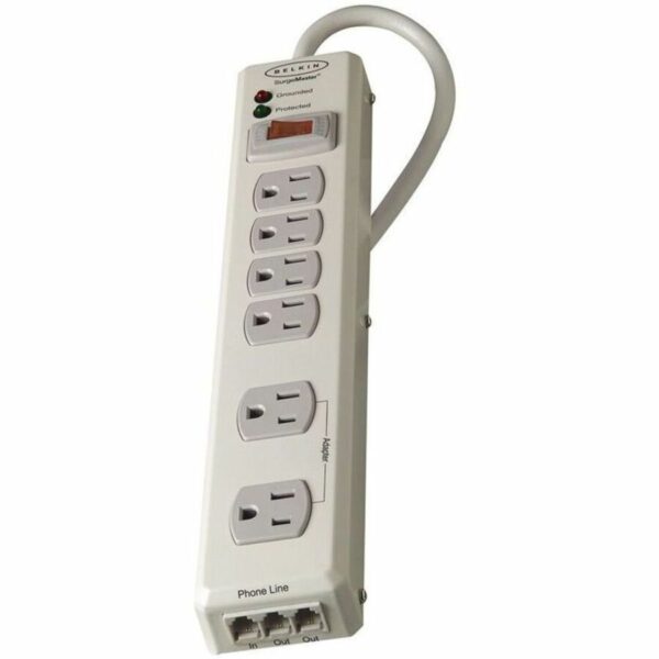 Belkin 6-Outlet Metal Surge Protector