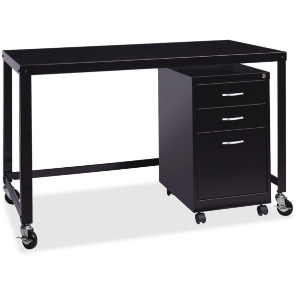 Lorell SOHO Personal Mobile Desk - Image 2