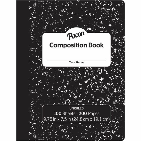 Pacon Unruled Compositon Book