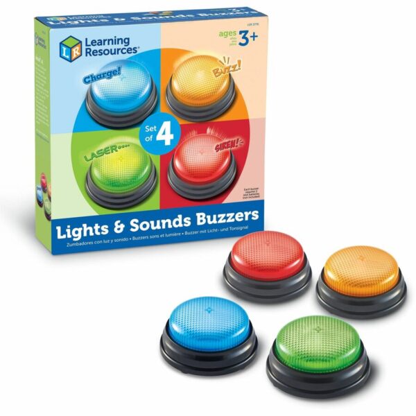 Learning Resources Lights & Sounds Buzzers Set