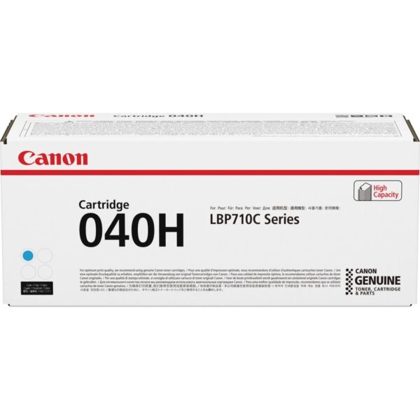 Canon Original High Yield Laser Toner Cartridge - Cyan - 1 Each