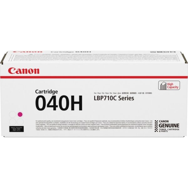 Canon Original High Yield Laser Toner Cartridge - Magenta - 1 Each