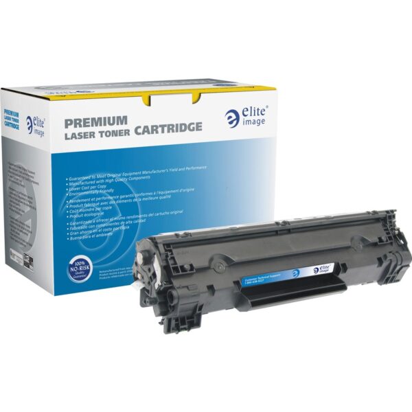 Elite Image Remanufactured Laser Toner Cartridge - Alternative for Canon 137 - Black - 1 Each