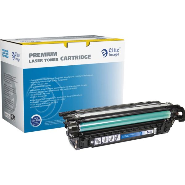 Elite Image Remanufactured Laser Toner Cartridge - Alternative for HP 652A - Black - 1 Each