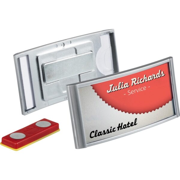 DURABLE Magnetic Classic Name Badge Holder