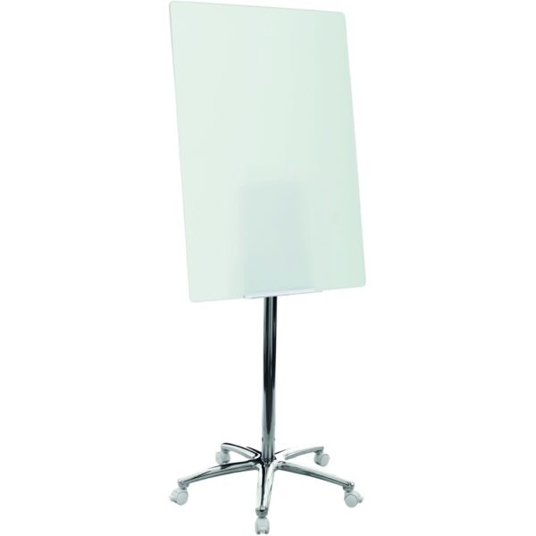 MasterVision Super Value Glass Mobile Easel