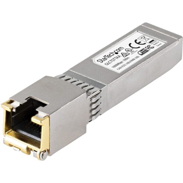 StarTech.com Cisco GLC-T Compatible SFP Transceiver Module - 1000BASE-T