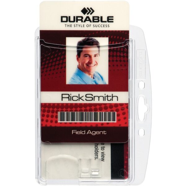 DURABLE 8013/8224 Replacement ID Card Holder - Image 2