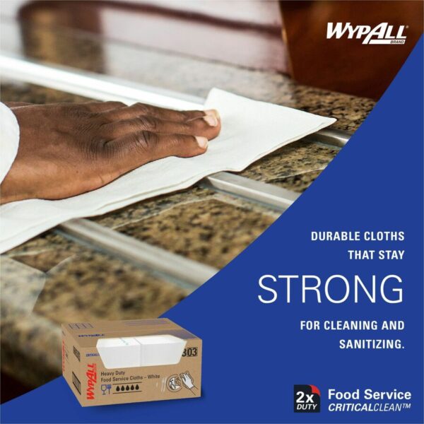 Wypall Critical Clean Foodservice Cloths - Image 2