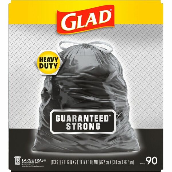 Glad Large Drawstring Trash Bags - Image 5