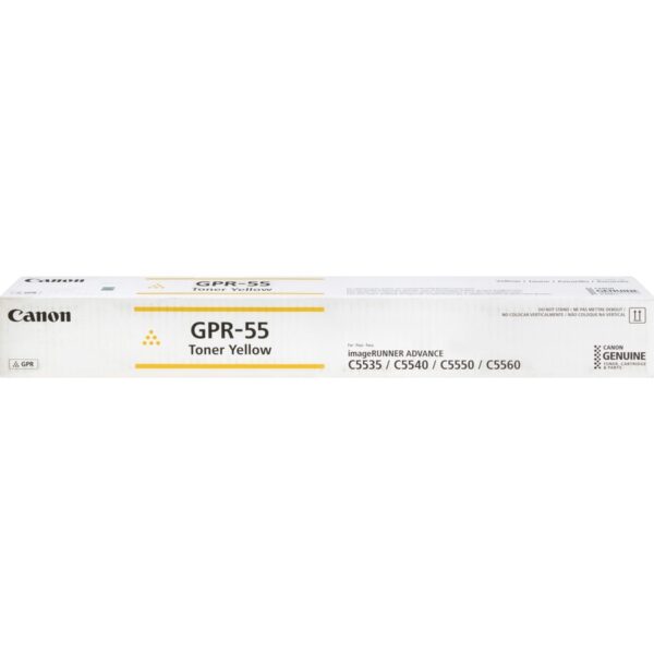 Canon GPR-55 Original Laser Toner Cartridge - Yellow - 1 Each