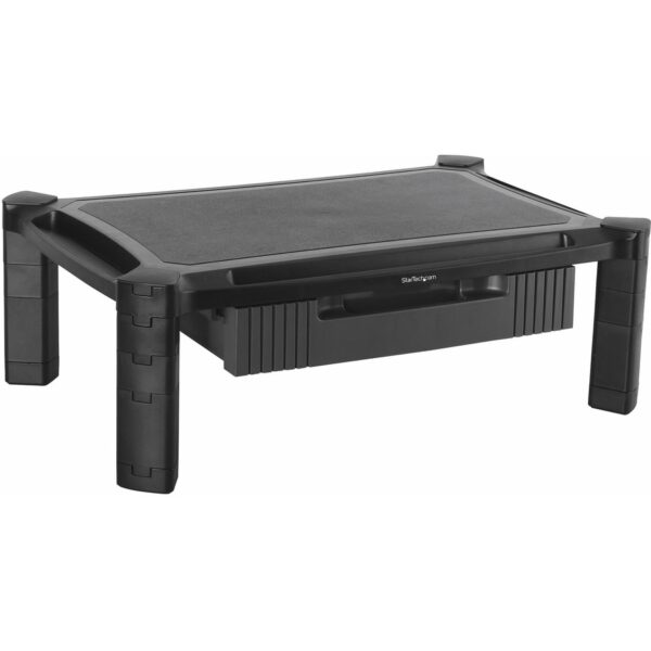 StarTech.com Monitor Riser with Drawer - Height Adjustable - Large