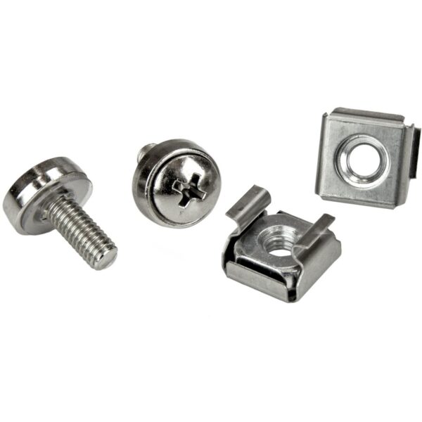 StarTech.com M5 Rack Screws and M5 Cage Nuts - 20 Pack