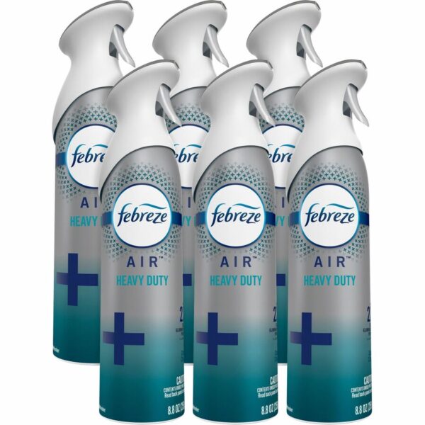 A group of six bottles of air freshener.