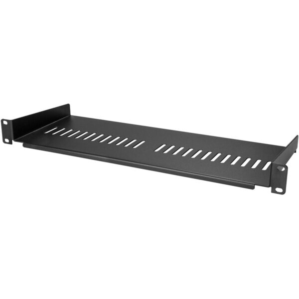 StarTech.com Vented 1U Rack Shelf - 7 in. Deep