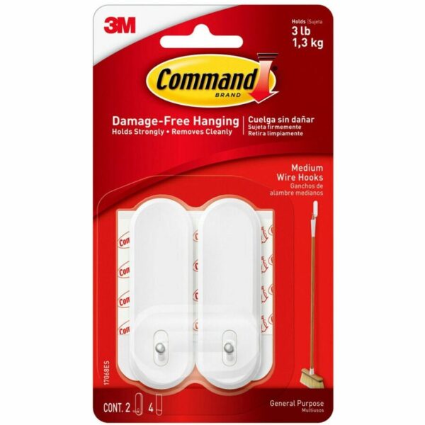 Command Medium Wire Hook