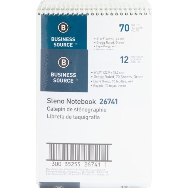 Business Source Steno Notebook - Image 3