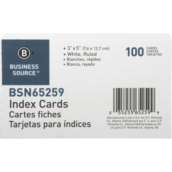 Business Source Ruled Index Cards - Image 4