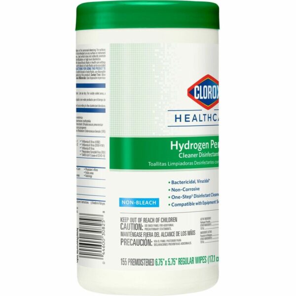 Clorox Healthcare Hydrogen Peroxide Cleaner Disinfectant Wipes - Image 3