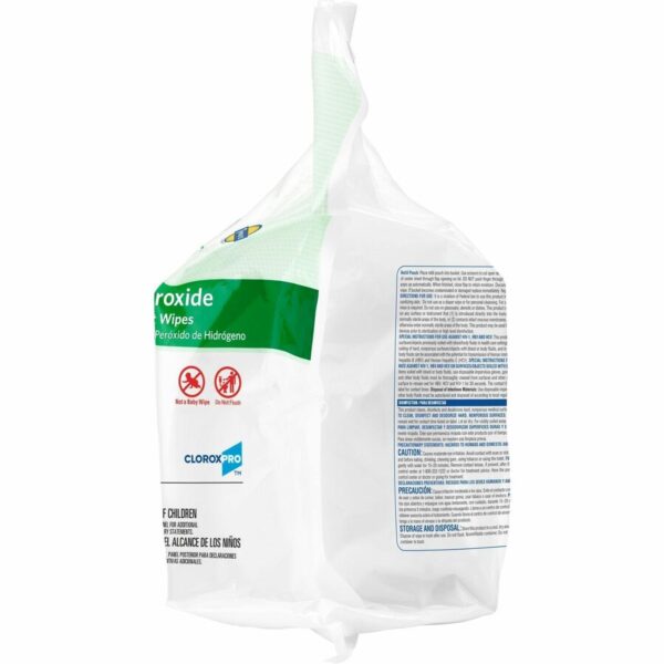 Clorox Healthcare Hydrogen Peroxide Cleaner Disinfectant Wipes - Image 3