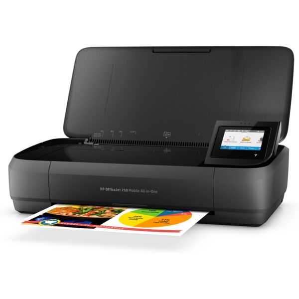 HP Officejet 250 Wireless Inkjet Multifunction Printer - Color - Image 3