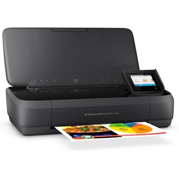 HP Officejet 250 Wireless Inkjet Multifunction Printer - Color - Image 4