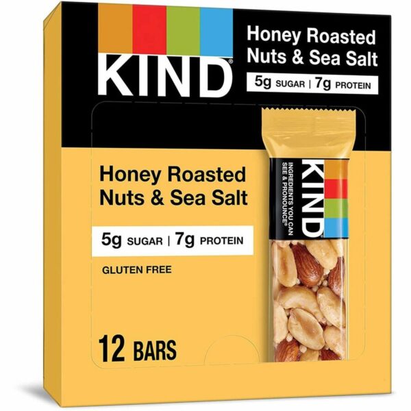 KIND Honey Roasted Nuts & Sea Salt Bars